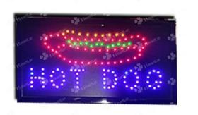 Placa Luminosa letreiro painel led Hot Dog 220v