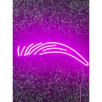 Placa Luminosa Neon Led - Sobrancelha 30x10