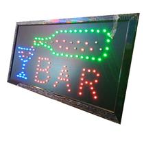 placa luminoso BAR 110V painel de led letreiro LED PISCAR - tltled