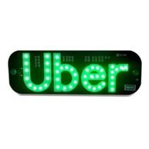 Placa Luminoso carro Uber Usb Motorista Completa Led Placa Luminoso carro Uber Usb Motorista Completa Led