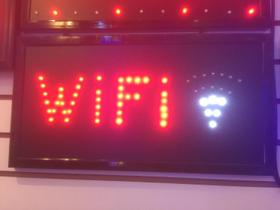 placa luminoso WIFI 220V painel de led letreiro LED PISCAR