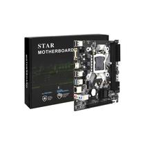 Placa Mãe 1150 Star H81 M.2 Hdmi Vga Gigalan Usb 3.0