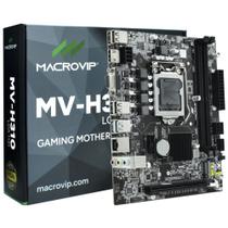 Placa Mãe 1151p Macrovip MV-H310 M.2 DDR4 HDMI VGA Lan Giga