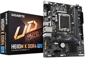 Placa Mae 1700p Gigabyte H610M K M.2 DDR4 Hdmi Usb 3.2
