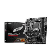 Placa Mae AM5 PRO A620M-E AMD DDR5 NVMe Msi