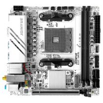 Placa-mãe AMD B550 AM4 Mini ITX Para Ryzen R5 4000 5000 DDR4 RAM PCI-E 4.0 B550i GAMING - TFDP