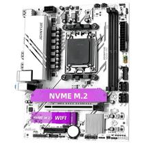 Placa-Mãe AMD B650M MATX DDR5 6000MHz M.2 SATA USB3.2 Canal Duplo Ryzen 7000 8000 9000 Socket AM5