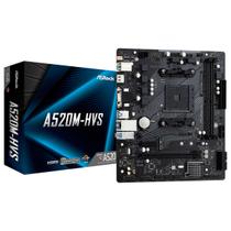 Placa Mãe ASRock A520M-HVS, AMD AM4, DDR4, Micro ATX Placa Mãe ASRock A520M-HVS, AMD AM4, DDR4, Micro ATX