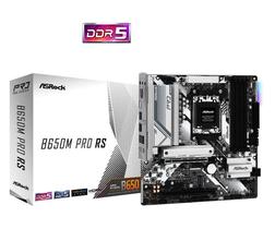Placa Mãe ASROCK AM5 B650M PRO RS 4XDDR5 7200MHZ 4XUSB 2.0 2XUSB 3.2 HDMI/DP 1XUSB3.2 TIPO-C 2.5GIGABIT