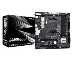Placa-mãe ASRock B450M/AC R2.0 AM4 DDR4 3200 HDMI