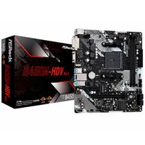 Placa Mãe ASRock B450M-HDV, AMD AM4, DDR4, Chipset AMD B450 - 90-MXB9N0-A0BAY1Z
