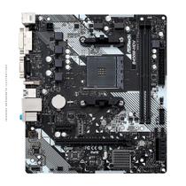 Placa mãe ASRock B450M-HDV R4.0, AM4, ATX, DDR4, HDMI, VGA, DVI - 90-MXB9N0-A0UAYZ