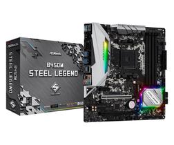 Placa Mãe ASRock B450M Steel Legend S2H V2 Socket AM4