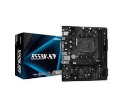Placa Mãe Asrock B550m-hdv Amd Chipset B550 Am4 Matx Ddr4