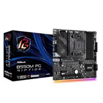 Placa Mãe ASRock B550M PG Riptide AM4 mATX DDR4 HDMI M.2