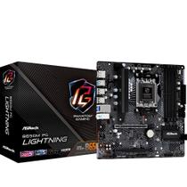 Placa Mãe Asrock B650M Pg Lightning Ddr5 Am5 Matx Hdmi Display Port Usb Tipo C 90-Mxbmv0-A0Uayz