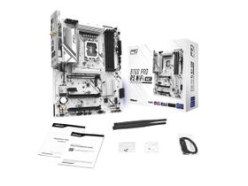 Placa-Mãe ASRock B760M Pro RS WiFi - DDR5, 256GB, LGA1700 (Branca)