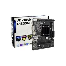 Placa Mãe Asrock D1800M Atx Processador Cpu Intel Dual Core J1800M Ate 2.41Ghz V