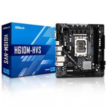 Placa Mãe Asrock H610m-hvs H610 Intel Lga 1700 12 Geração Placa Mãe Asrock H610m-hvs H610 Intel Lga 1700 12 Geração