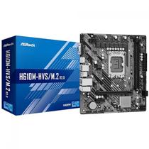 Placa Mãe ASRock H610M-HVS/M.2 R2.0, Chipset H610, Intel LGA 1700, mATX, DDR4, 90-MXBJJ0-A0BAY1Z Placa Mãe ASRock H610M-HVS/M.2 R2.0, Chipset H610, Intel LGA 1700, mATX, DDR4, 90-MXBJJ0-A0BAY1Z