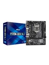 Placa Mãe Asrock Lga1200 H510m-hdv/m.2 2xddr4 3200mhz Dimm 64gb, 2xusb 3.2, 4xusb 2.0, 4xsata, Hdmi, Dvi-d, Vga, Gigabit