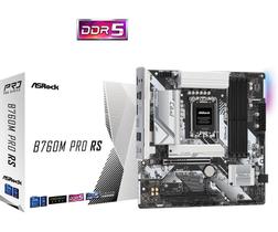 Placa Mãe ASROCK LGA1700 B760M PRO RS 4XDDR5 4800MHZ 2XUSB 2.0 3XUSB 3.2 HDMI/DP 1XPS/2 2.5GIGABIT