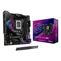 Placa-Mãe ASRock Z890M Riptide, Intel, LGA 1851, Micro ATX, WiFi, DDR5, Preto - 90-MXBPJ Placa-Mãe ASRock Z890M Riptide, Intel, LGA 1851, Micro ATX, WiFi, DDR5, Preto - 90-MXBPJ