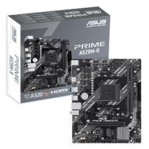 Placa Mãe Asus A520MR Prime AM4 HDMI DDR4 7155 Placa Mãe Asus A520MR Prime AM4 HDMI DDR4 7155