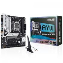 Placa Mãe Asus B650M-AYW WIFI, Chipset B650, AMD AM5, mATX, DDR5, 90MB1KI0-M0EAY0