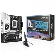 Placa Mãe Asus B850M AYW Gaming WiFi, AMD AM5, mATX, DDR5, 90MB1LW0-M0EAY0