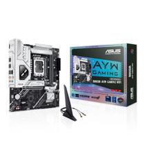 Placa-Mãe ASUS B860M-AYW GAMING WIFI, LGA1851, DDR5, PCIe 5.0, Wi-Fi 6 - 90MB1JS0-M0EAY0