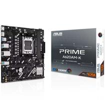 Placa Mãe Asus Prime A620AM-K, AMD AM5, DDR5, Chipset A620, HDMI/DP, M.2 NVMe, USB 3.0, Aura Sync - Micro ATX