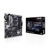 Placa Mãe Asus Prime B550MA AC WIFI AM4 4xDDR4 HDMI DVI DSUB M.2 USB 3.2 90MB15K0M0EAY0