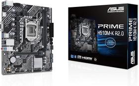 Placa Mãe Asus Prime H510m-k R2.0 Lga 1200 - 90mb1e80-m0eay0 Placa Mãe Asus Prime H510m-k R2.0 Lga 1200 - 90mb1e80-m0eay0