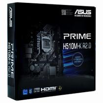 Placa Mãe ASUS Prime H510M-K R2.0 LGA 1200 DDR4/Micro ATX/VGA/HDMI/11ª e 10ªG Intel