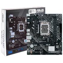 Placa Mãe Asus Prime H610m-F D4, Intel Lga 1700, Matx, Ddr4, 64gb