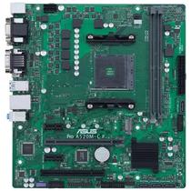 Placa-Mãe Asus Pro A520M C II CMS AM4 - Suporte DDR4. M.2. HDMI. DP. VGA e DVI
