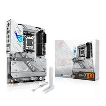 Placa Mãe Asus ROG Strix X870A Gaming WiFi Socket AMD AM5 ATX Chipset AMD X870 4xDDR5 WIFI 7 Branca Placa Mãe Asus ROG Strix X870A Gaming WiFi Socket AMD AM5 ATX Chipset AMD X870 4xDDR5 WIFI 7 Branca