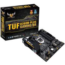 Placa-Mãe ASUS TUF B360M-Plus Gaming/BR, Intel LGA 1151, mATX, DDR4, Preto - TUF B360M-PLUS GAMING/BR