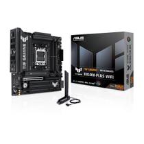 Placa Mãe ASUS TUF B850M-PLUS WIFI, AMD AM5 , m-ATX, DDR5, Wi-fi 6e, Preto - TUF GAMING B850M-PLUS WIFI