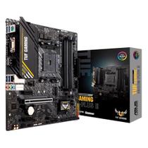 Placa Mãe ASUS TUF GAMING A520M PLUS II Socket AMD AM4 mATX Chipset AMD A520 4xDDR4 Preto