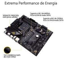Placa Mãe Asus Tuf Gaming B550-Plus Amd Am4 Atx Ddr4