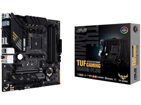 Placa-Mãe ASUS TUF Gaming B550M-Plus, AMD AM4, mATX, DDR4, Preto - 90MB14A0-C1BAY0