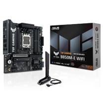 Placa Mãe ASUS TUF GAMING B850M-E WIFI, AMD AM5, mATX, DDR5, Wi-fi 6E, Bluetooth, Preto - 90MB1LS0-M0EAY0 Placa Mãe ASUS TUF GAMING B850M-E WIFI, AMD AM5, mATX, DDR5, Wi-fi 6E, Bluetooth, Preto - 90MB1LS0-M0EAY0