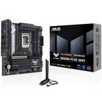 Placa Mãe ASUS TUF GAMING B860M-PLUS WIFI, Intel LGA 1851, mATX, DDR5, Wi-fi, Bluetooth - 90MB1JV0-M0EAY0