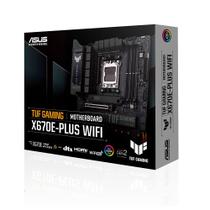 Placa Mãe Asus TUF GAMING X670E-PLUS Wi-Fi AM5 DDR5 ATX HDMI M.2 USB 3.2 - 90MB1BK0-M0EAY0