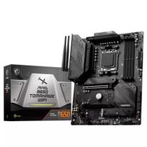 Placa-Mãe B650 MSI MAG Tomahawk Wi-Fi, AM5, ATX, DDR5, Preto