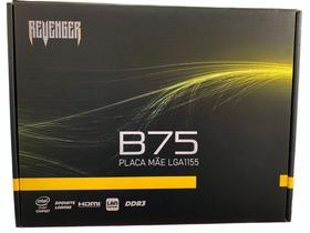 Placa Mãe B75 Lga 1155 B75 Ddr3 Hdmi/dvi/vga Até 16gb Intel - REVENGER/KNUP