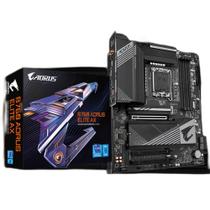 Placa Mãe B760 Aorus Elite Ax Gigabyte DDR5 Wi-fi M.2 Intel Lga 1700 Atx