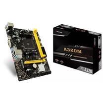 Placa Mãe Biostar A320M, Socket AM4, mATX, DDR4